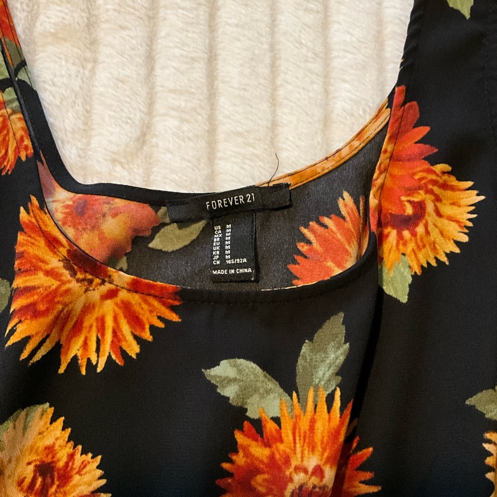 Forever 21 flower romper.